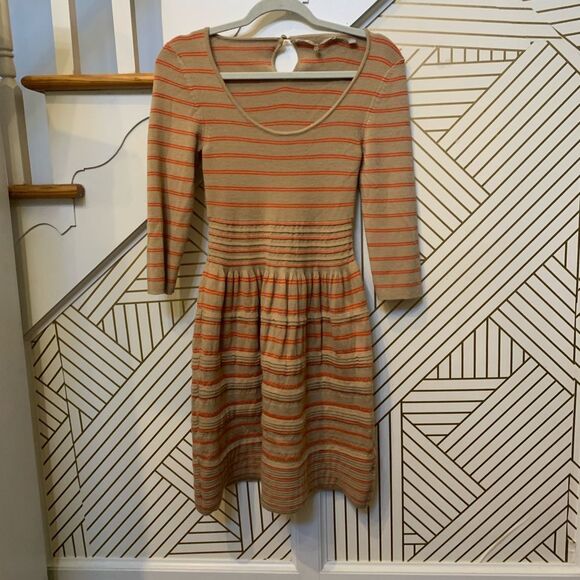 Knitted & Knotted Elodie Striped Sweater Dress - Picture 4 of 8